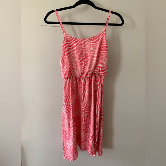 Alice + Olivia Pink zebra-print dress - Picture 1 of 5